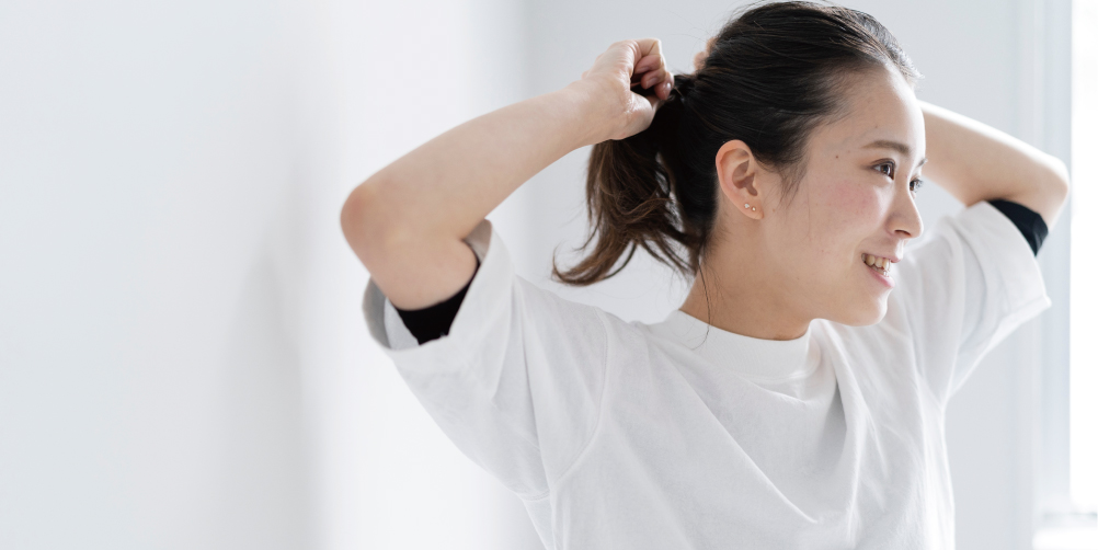 健康的な女性の画像