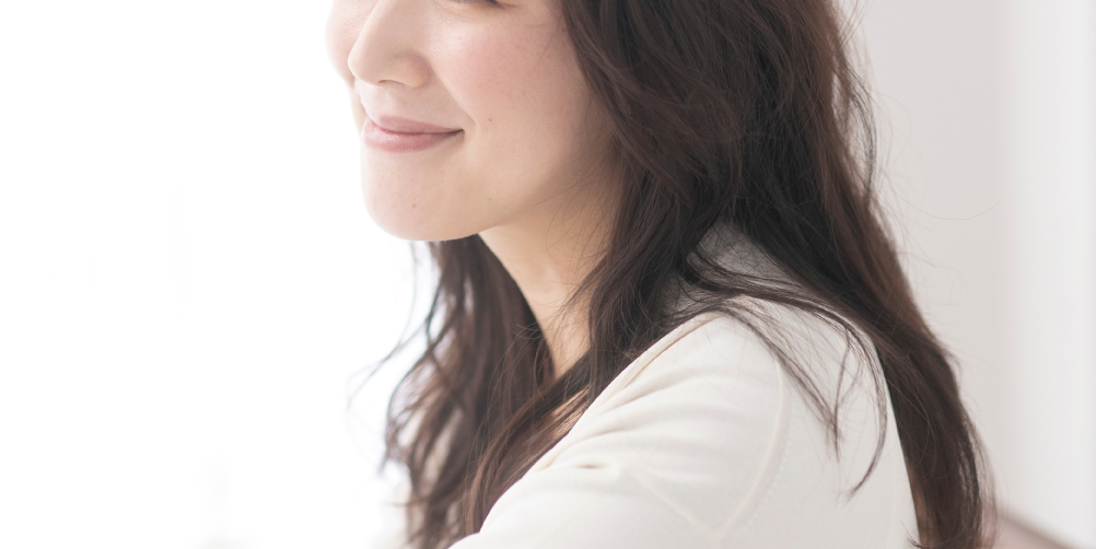 透明感のある女性イメージの画像